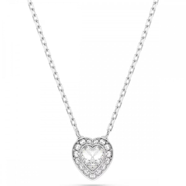 Swarovski Una Angelic Stone Set Heart Necklace