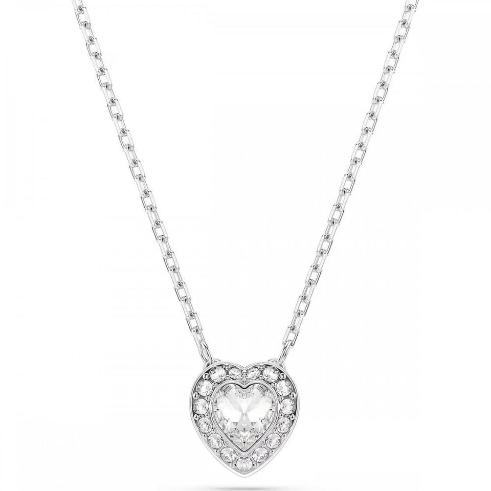Swarovski Una Angelic Stone Set Heart Necklace
