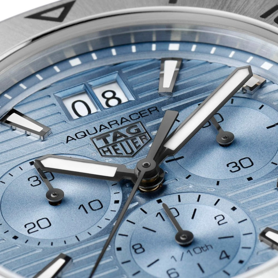 TAG Heuer Aquaracer Professional 200 Chronograph Watch | Blue Dial