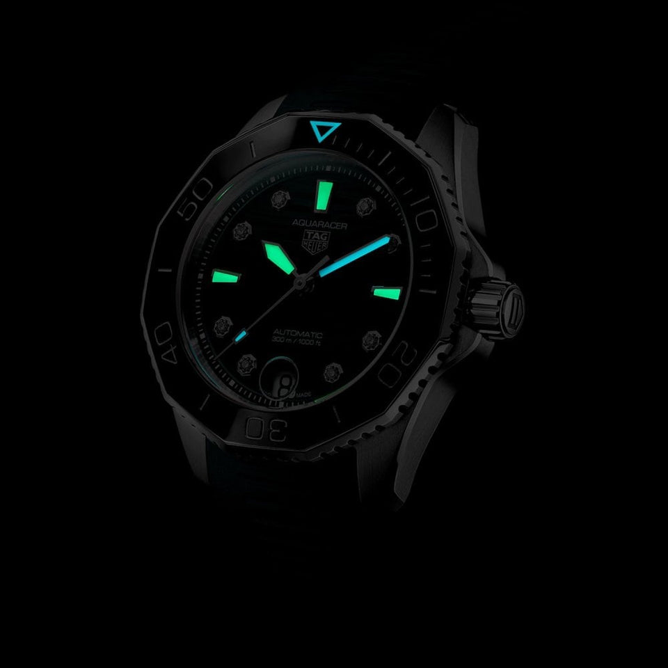 TAG Heuer Aquaracer Professional 300 Blue Diver 36mm Ladies Watch