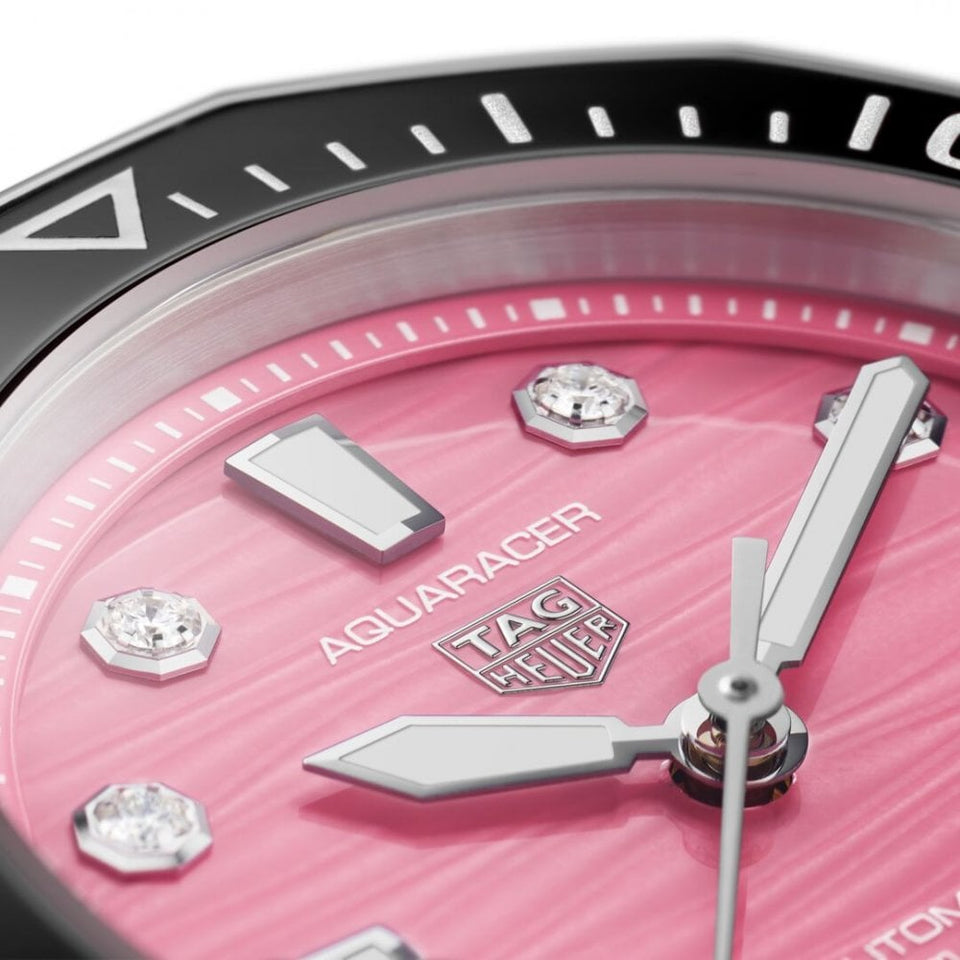 TAG Heuer Aquaracer Professional 300 Bold Pink 36mm Automatic Watch