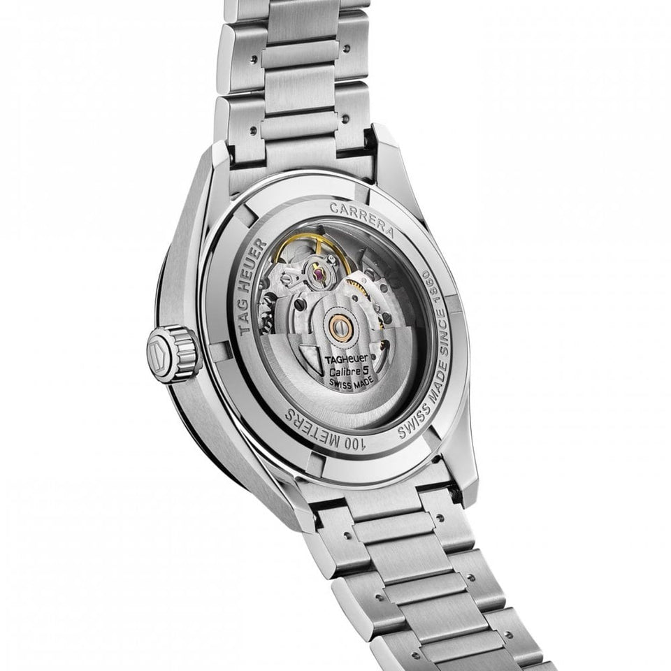TAG Heuer Carrera Black Dial Automatic Gent's 39mm Watch