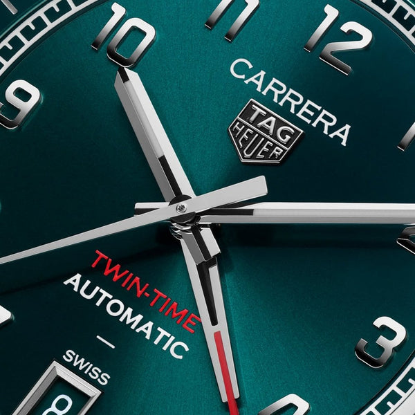 TAG Heuer Carrera Date Twin-Time Men's 41mm Automatic Watch