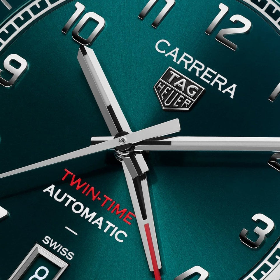 TAG Heuer Carrera Date Twin-Time Men's 41mm Automatic Watch