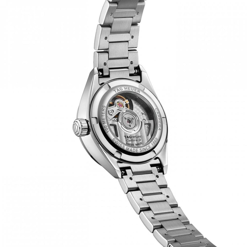 TAG Heuer Carrera Mother of Pearl Diamond Ladies 29mm Automatic Watch
