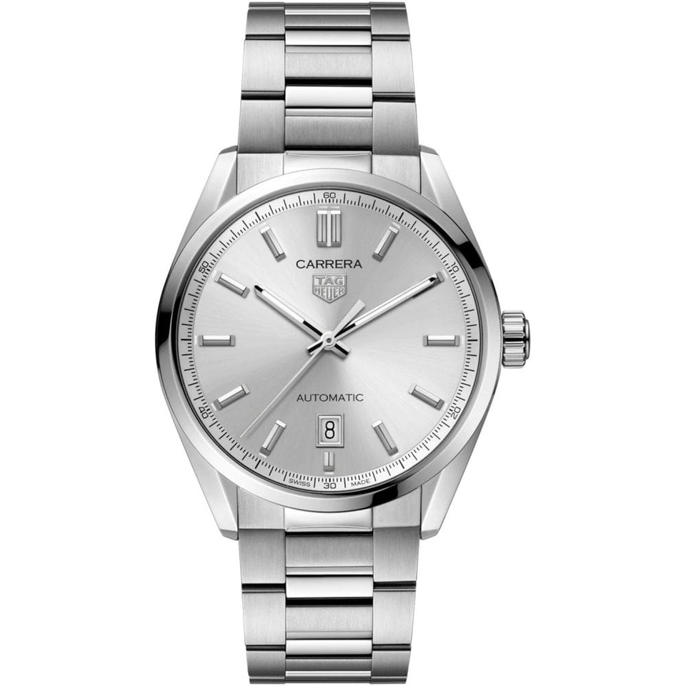 TAG Heuer Carrera Silver Dial 39mm Automatic Watch