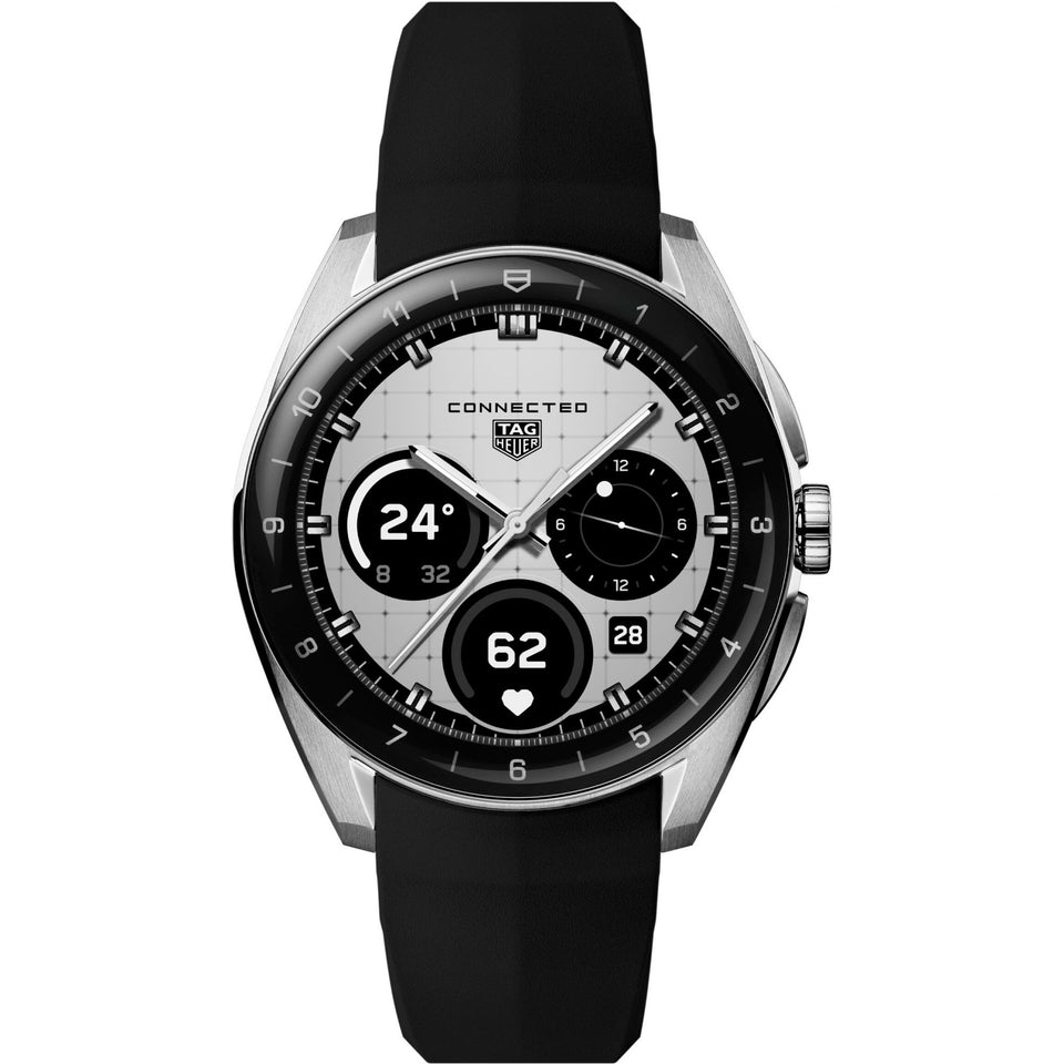 TAG Heuer CONNECTED CALIBRE E5 40mm Black Strap Watch