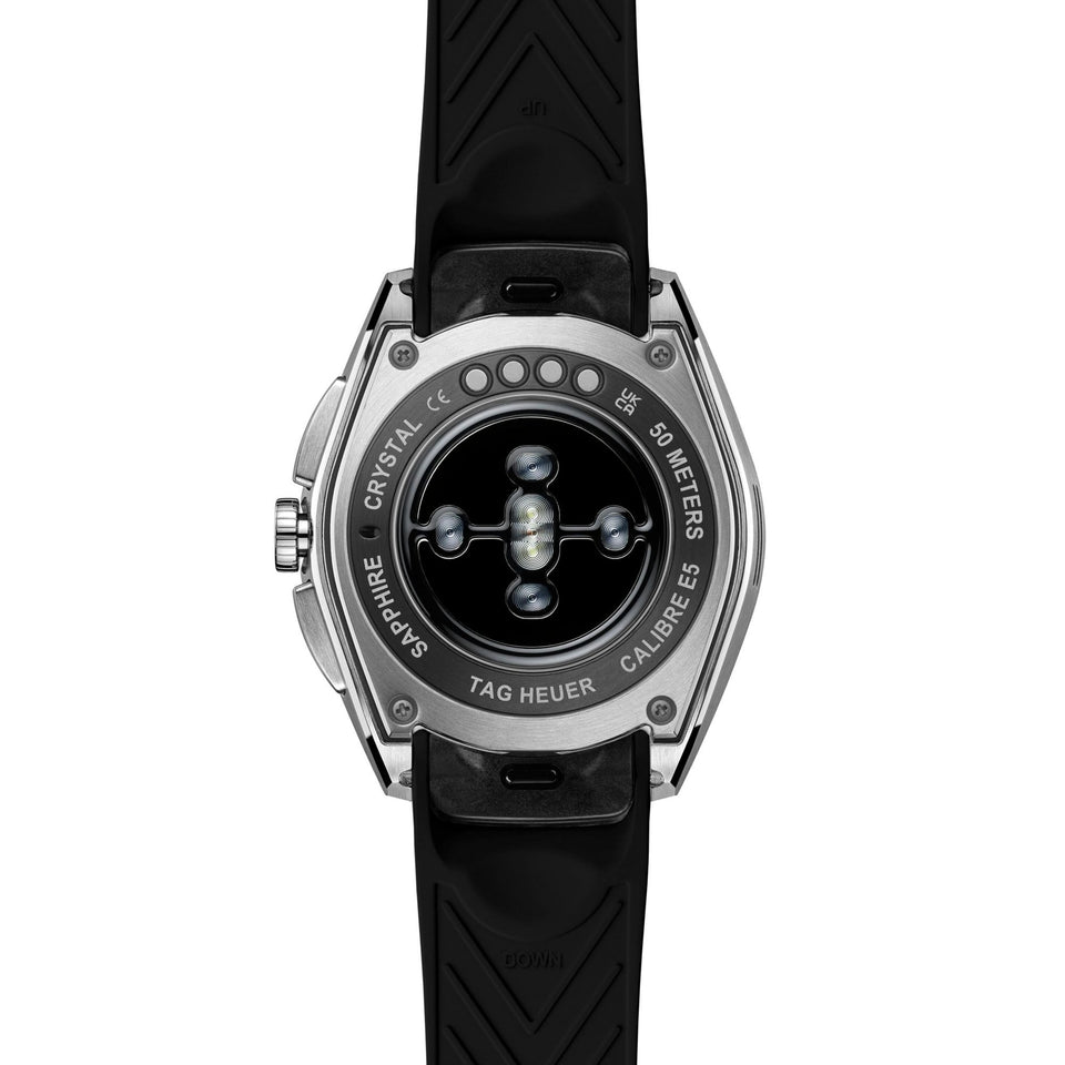 TAG Heuer CONNECTED CALIBRE E5 40mm Black Strap Watch