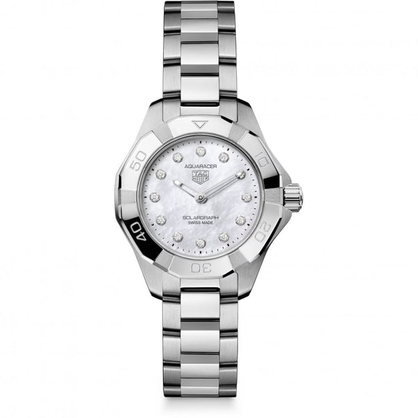 TAG Heuer Ladies Aquaracer Professional 100 Solargraph 28mm Watch