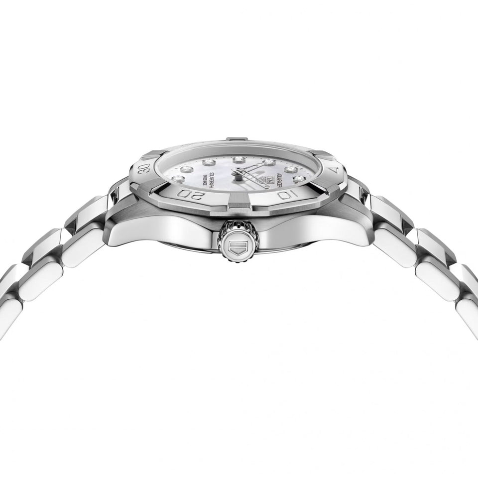 TAG Heuer Ladies Aquaracer Professional 100 Solargraph 28mm Watch