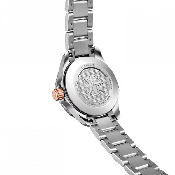 TAG Heuer Ladies AQUARACER Professional 200 Date Diamond Set Watch