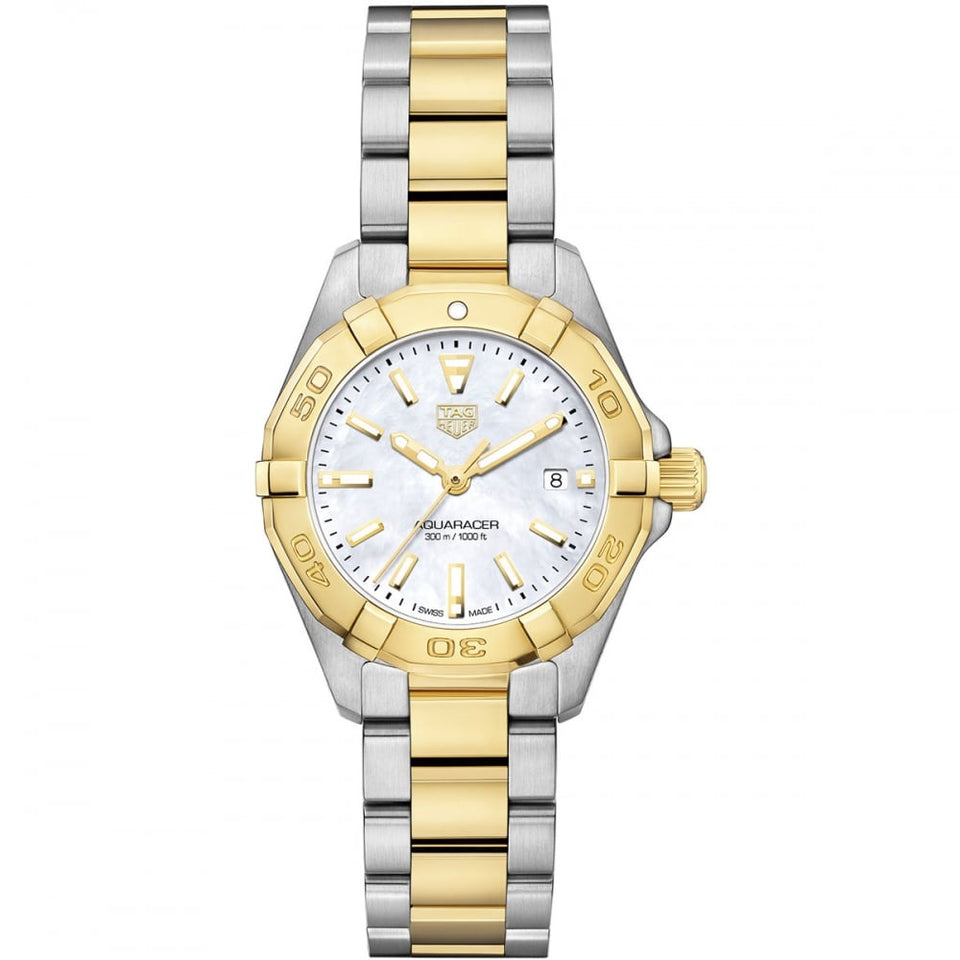 TAG Heuer Ladies Aquaracer Two Tone Quartz Watch | 27mm