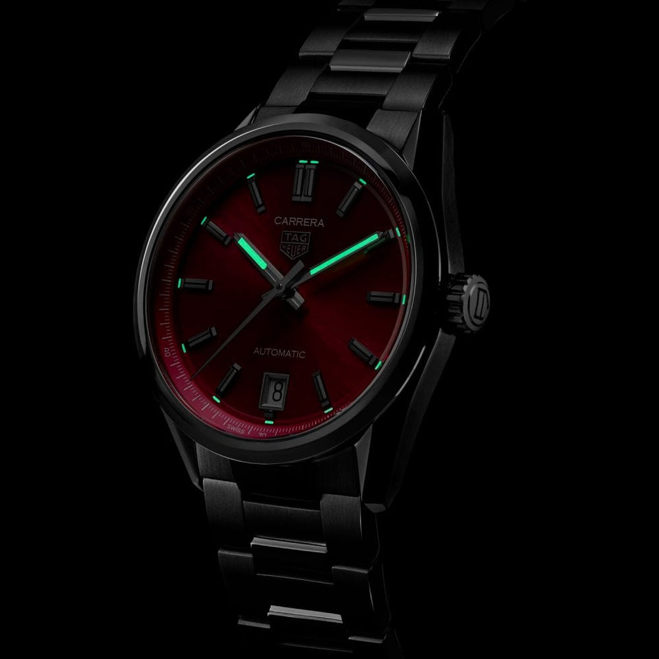 TAG Heuer Carrera 36mm Hot Pink Dial Automatic Watch
