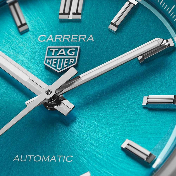TAG Heuer Ladies Carrera 36mm Turquoise Dial Automatic Watch