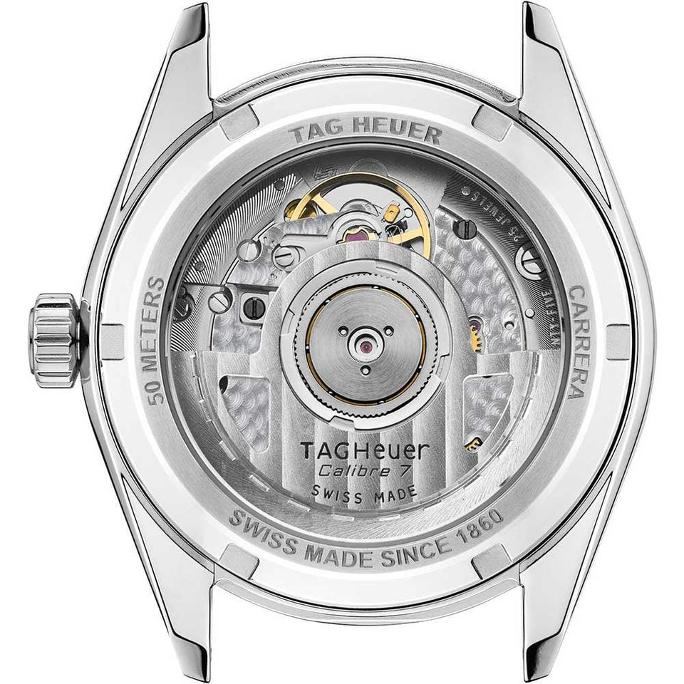 TAG Heuer Ladies Carrera Green Diamond Dot 36mm Automatic Watch