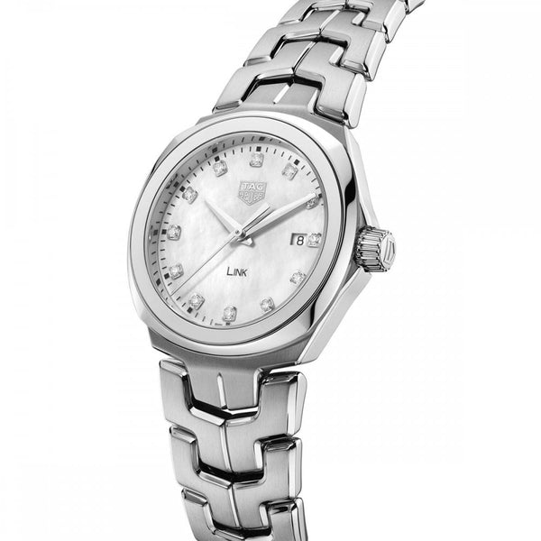 TAG Heuer Ladies Link Diamond Quartz Watch | Mother of Pearl
