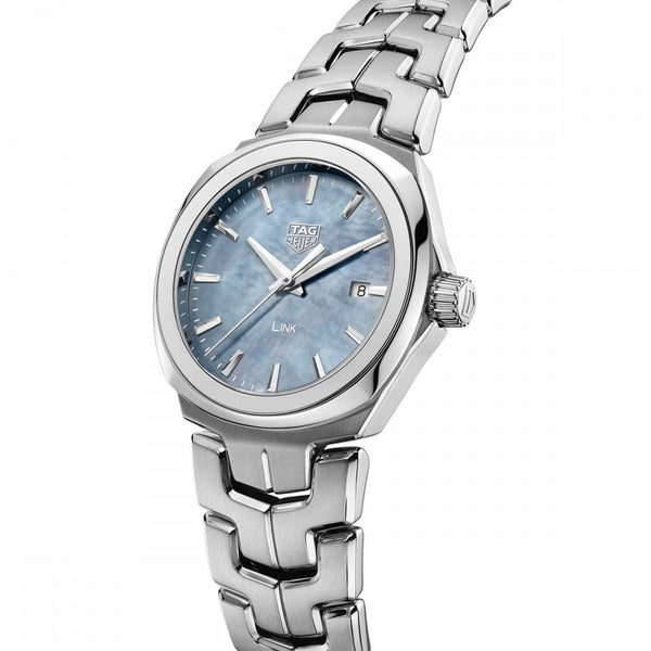 TAG Heuer Ladies Link Quartz Watch | Blue Mother of Pearl