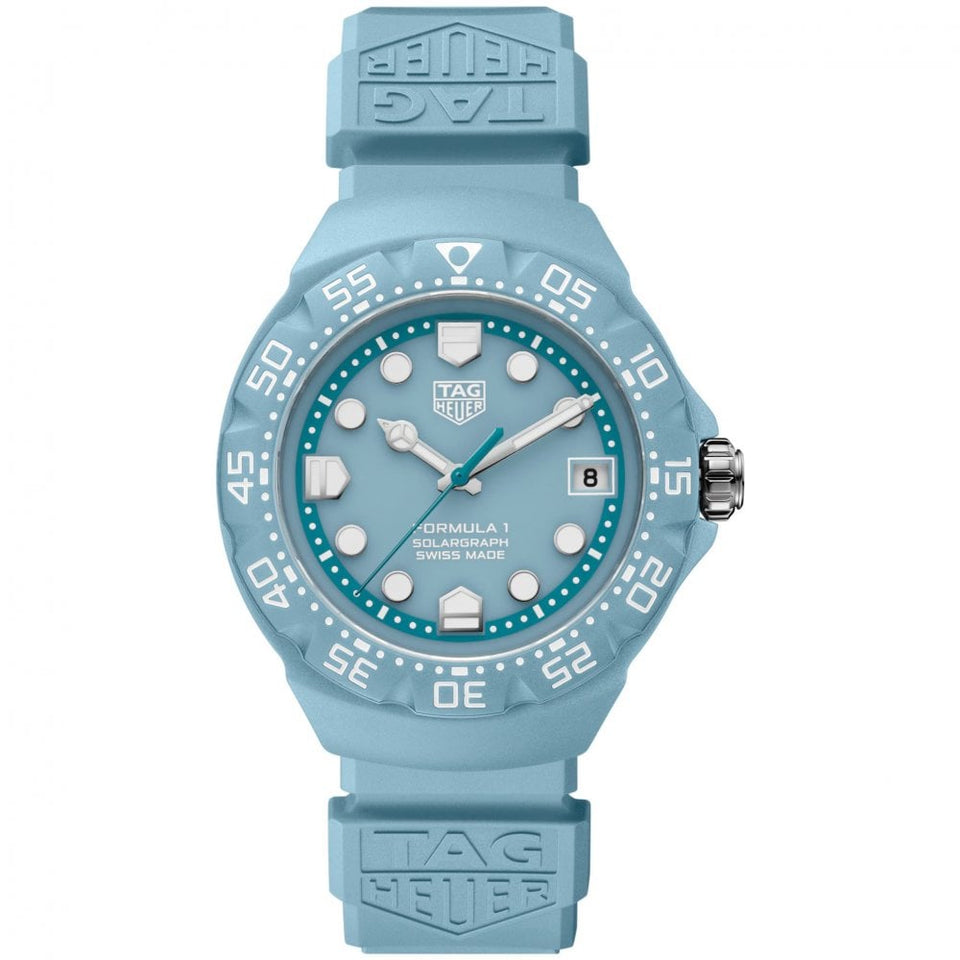 TAG Heuer Limited Edition Formula 1 Solargraph Pastel Blue Watch