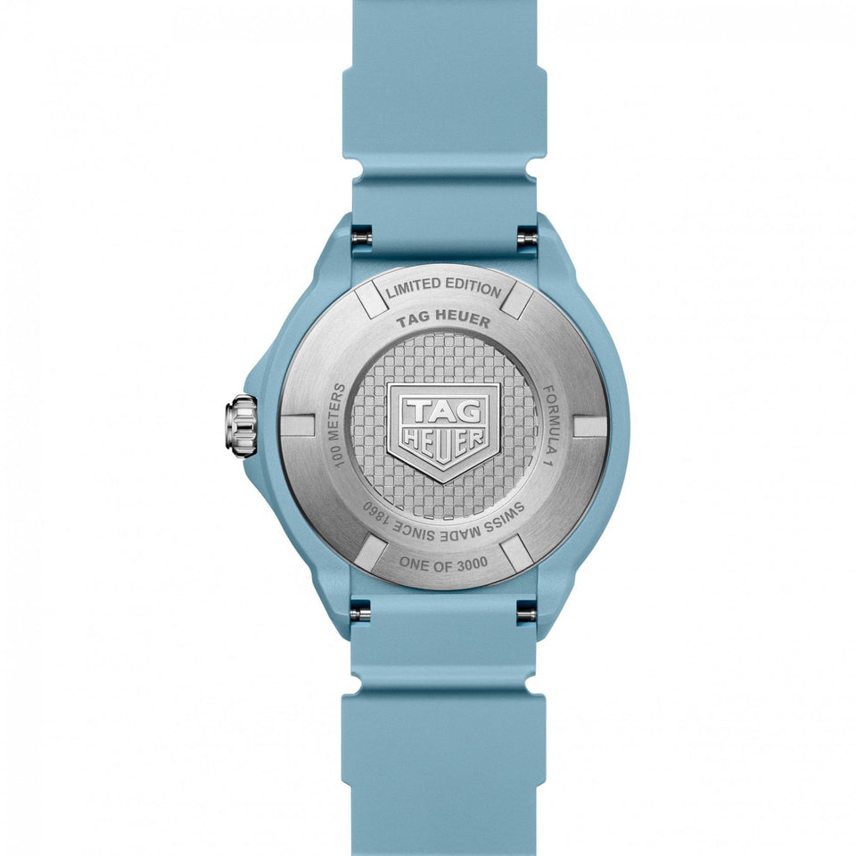 TAG Heuer Limited Edition Formula 1 Solargraph Pastel Blue Watch