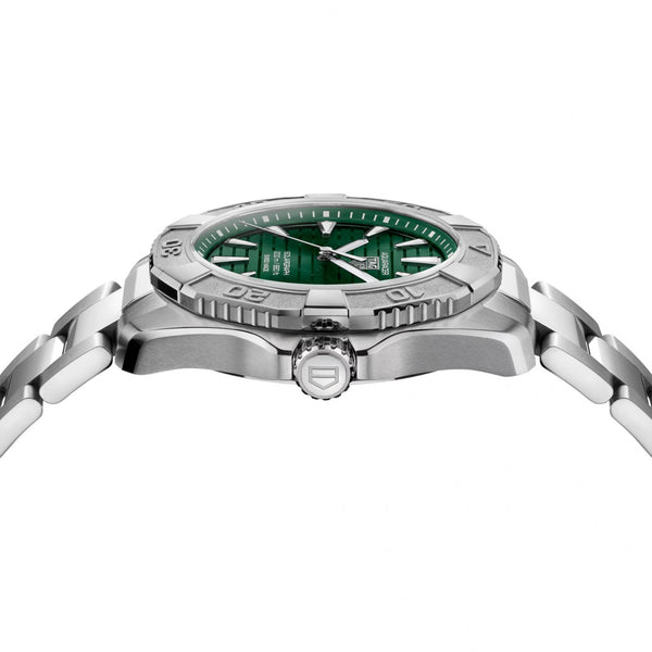 TAG Heuer Men's Aquaracer Professional 200 Solargraph Green Solar Quartz Watch