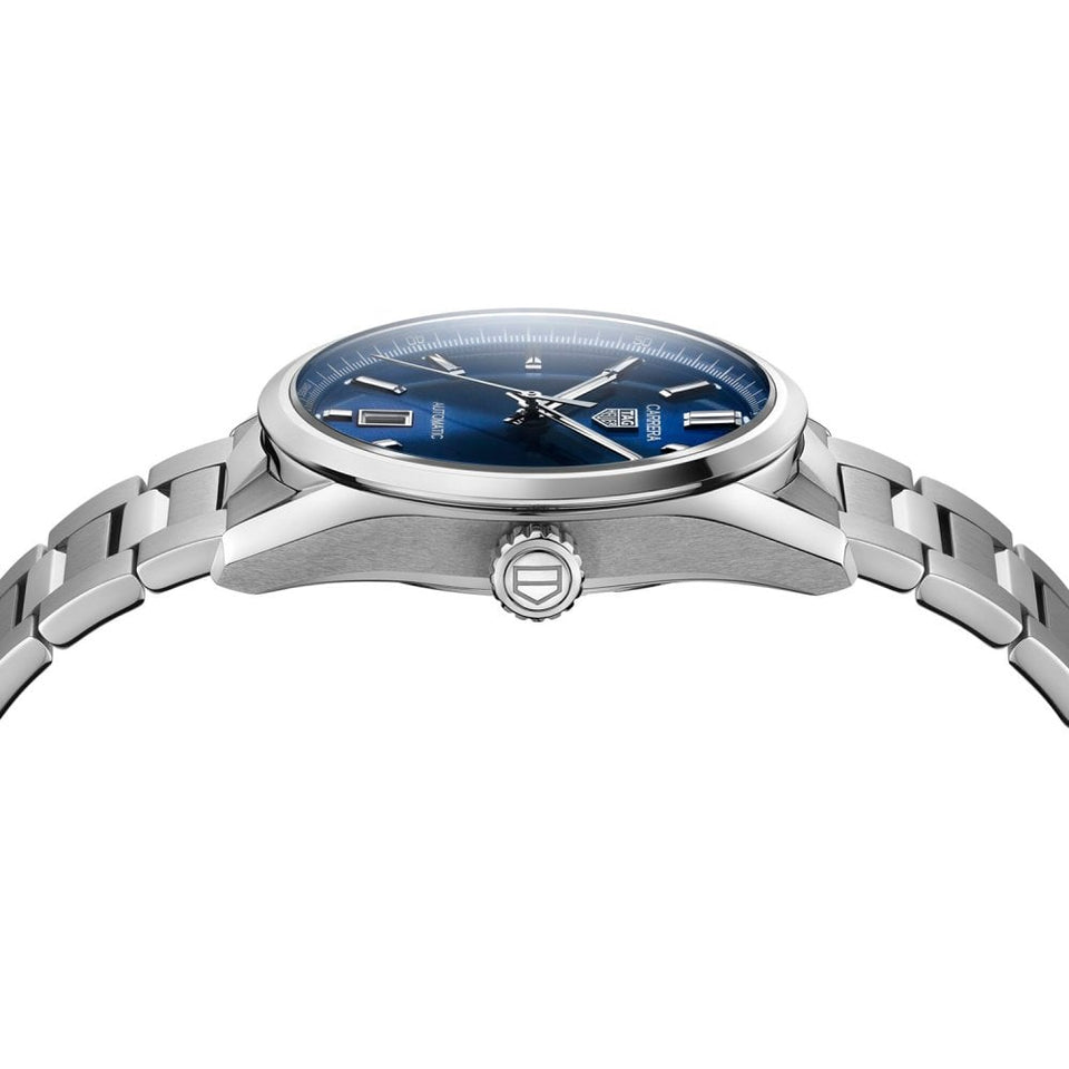 TAG Heuer Men's Carrera 39mm Blue Dial Automatic Watch