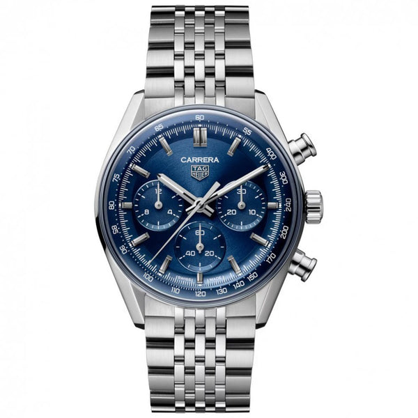 TAG Heuer Men's Carrera Chronograph Blue Dial Watch