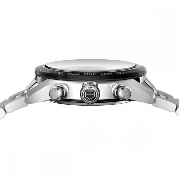 TAG Heuer Men's Carrera Heuer-02 44mm Chronograph Watch | Black