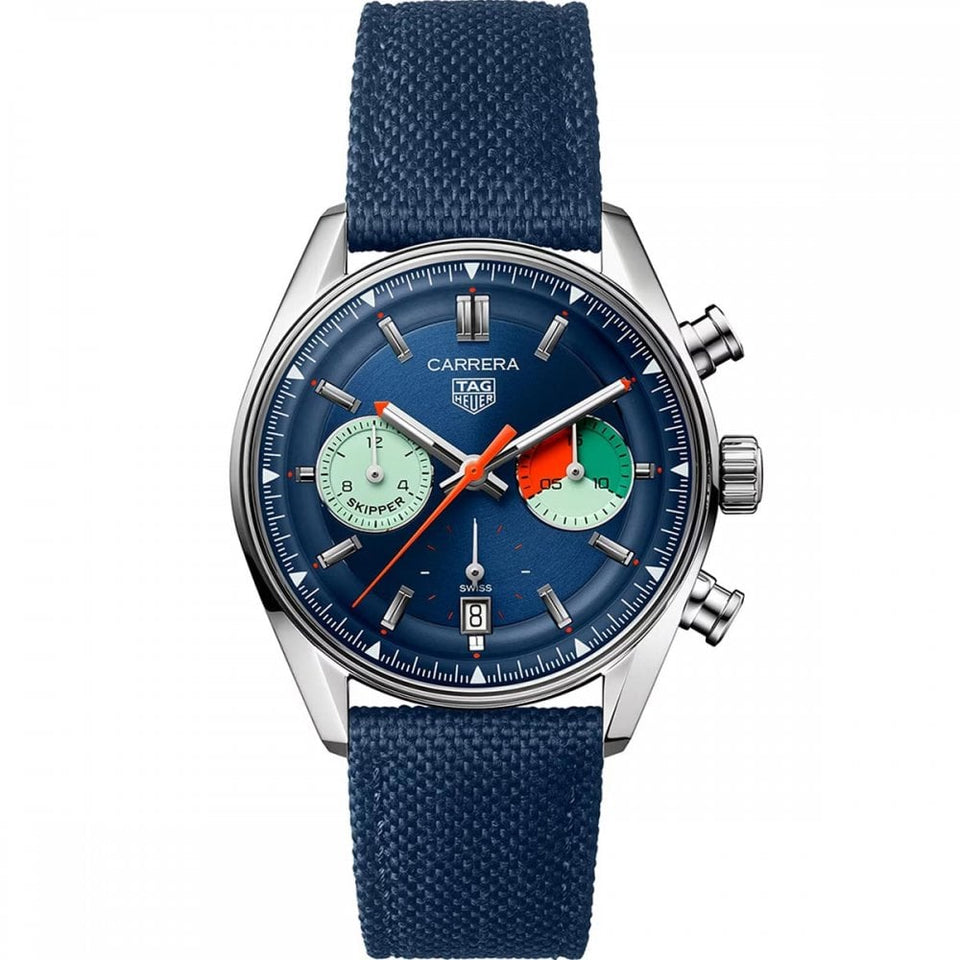 TAG Heuer Men's Carrera Skipper Chronograph 39mm Automatic Watch