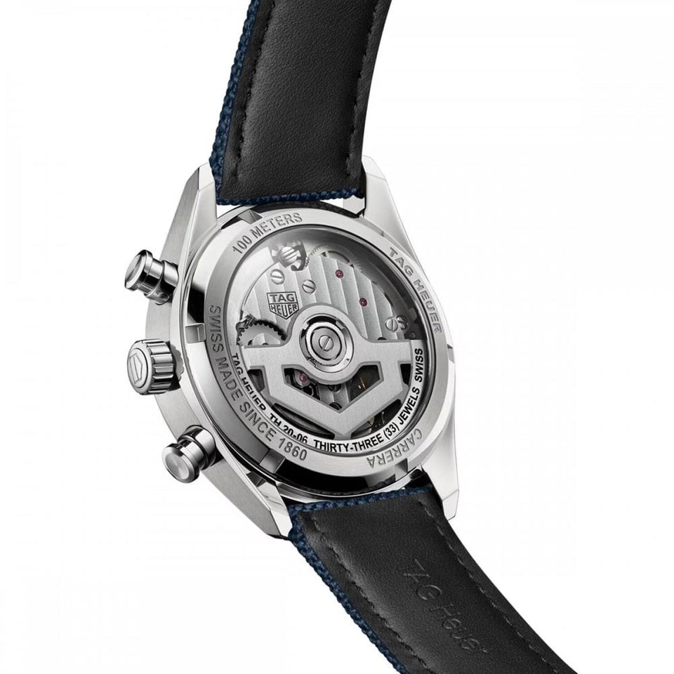 TAG Heuer Men's Carrera Skipper Chronograph 39mm Automatic Watch
