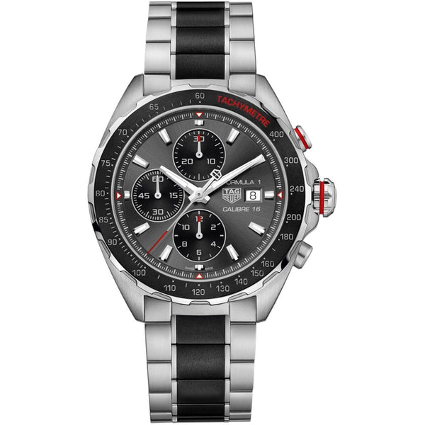 TAG Heuer Men's Formula 1 44mm Steel & Ceramic Watch