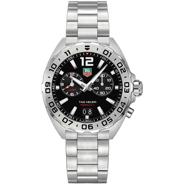 TAG Heuer Men's Formula 1 Alarm Quartz Watch | Black | 41mm