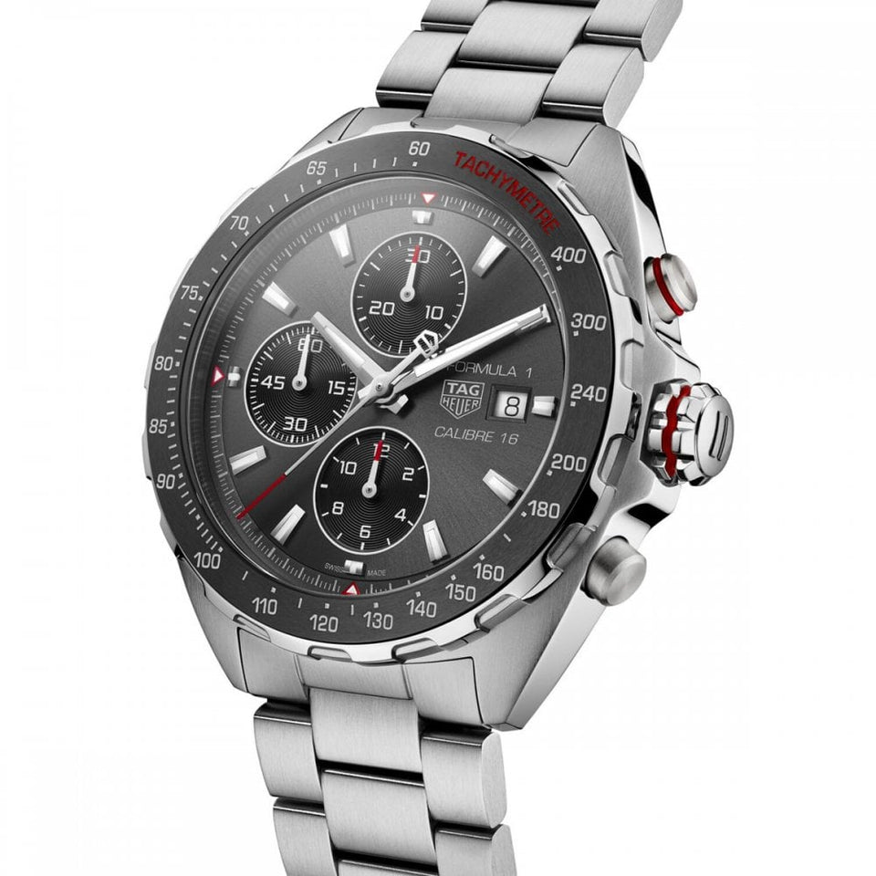 TAG Heuer Men's Formula 1 Automatic Chronograph Watch | Ceramic | 43mm