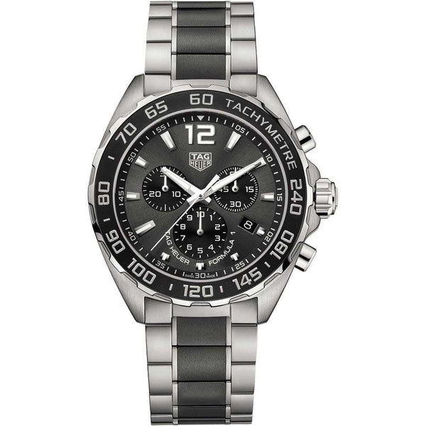TAG Heuer Men's Formula 1 Quartz Chronograph Watch | Ceramic | 43mm