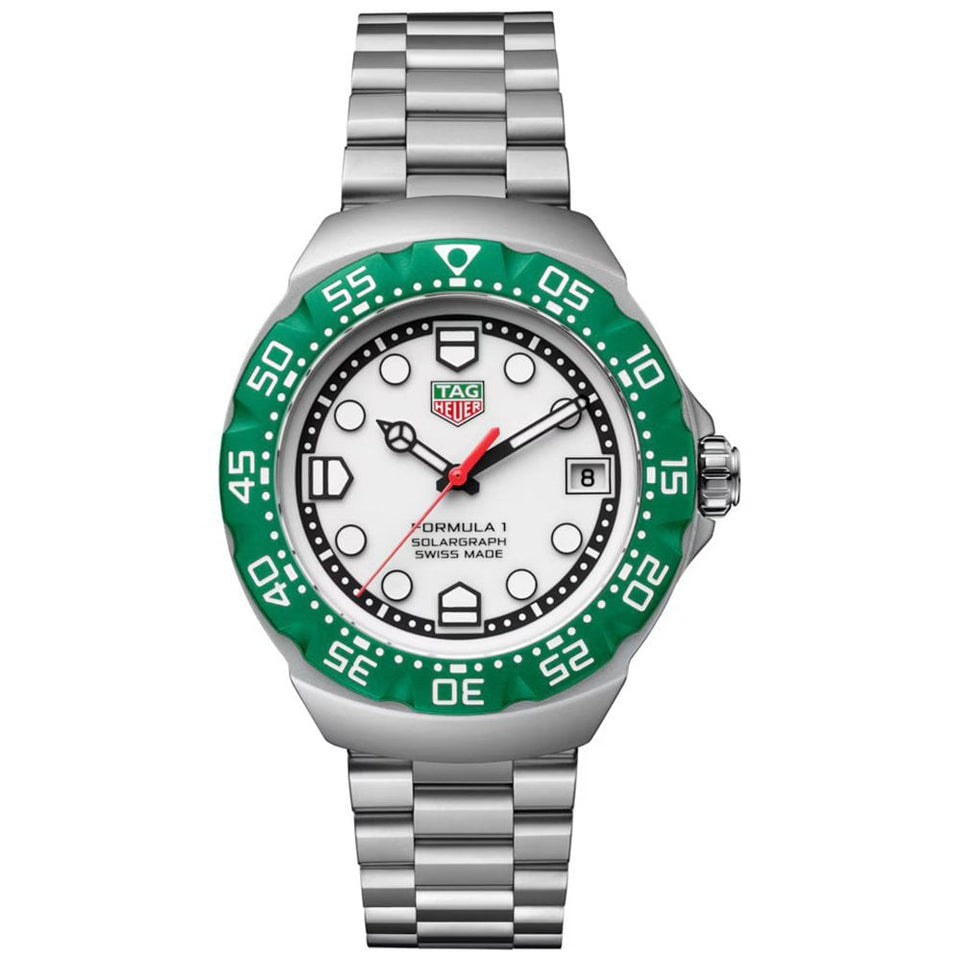 TAG Heuer Men's Formula 1 Solargraph Solar Quartz 38mm Watch