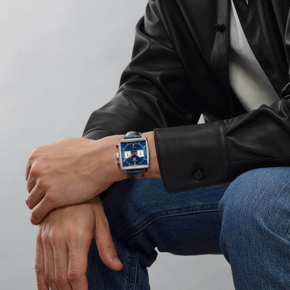 TAG Heuer Men's Monaco Automatic Chronograph Watch | Heuer 02