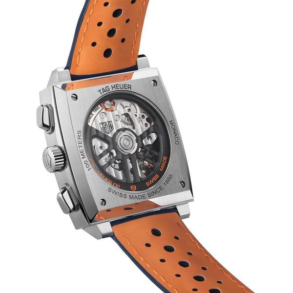 TAG Heuer Men's Monaco X Gulf Special Edition Chronograph Watch