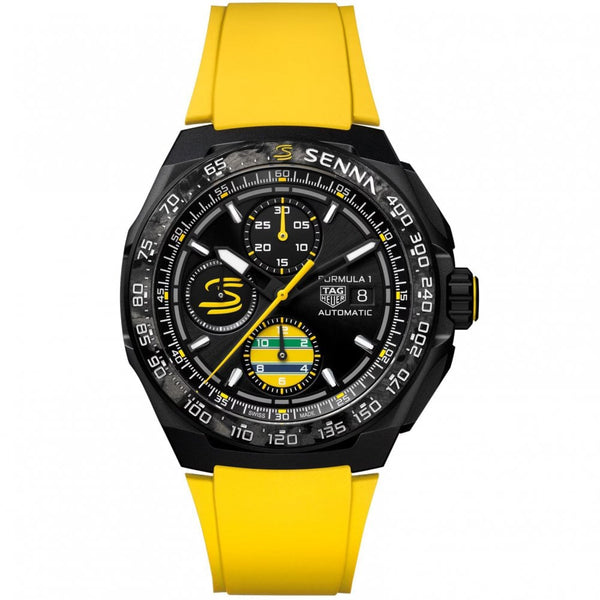 TAG Heuer Men's Special Edition Formula 1 Chronograph x Senna Automatic Watch