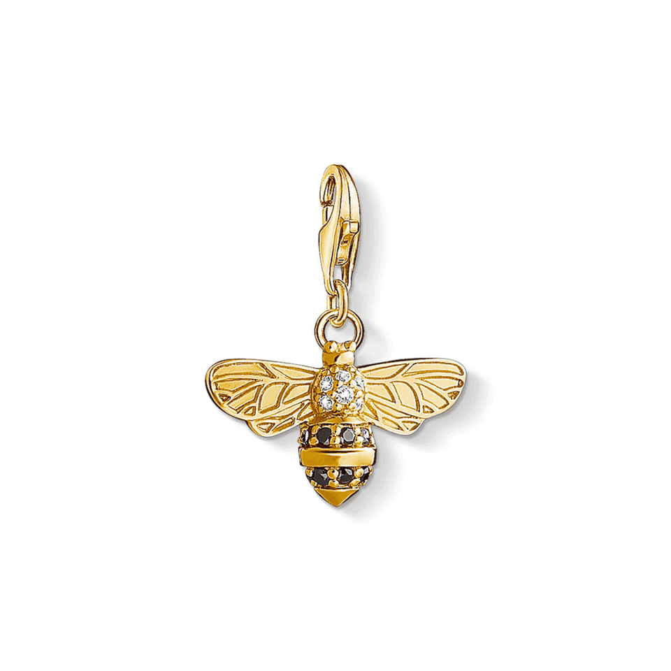 Thomas Sabo Gold-Plated Bee Pendant