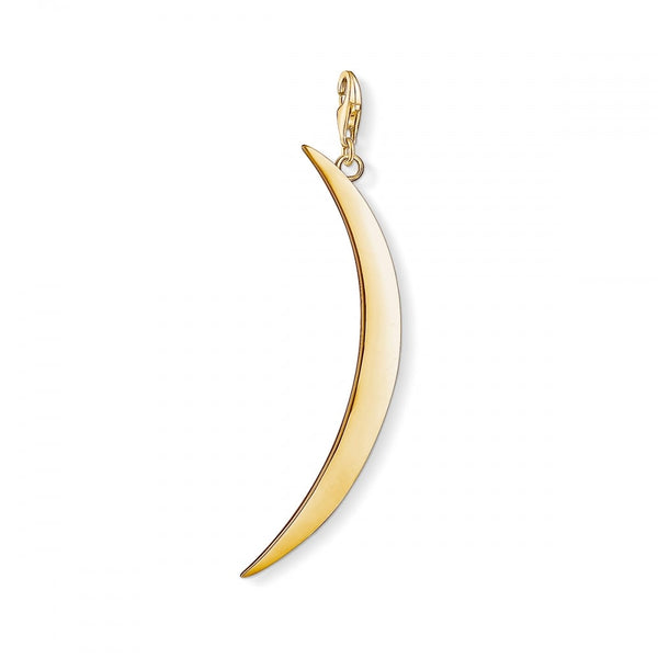 Thomas Sabo Gold Plated Crescent Charm