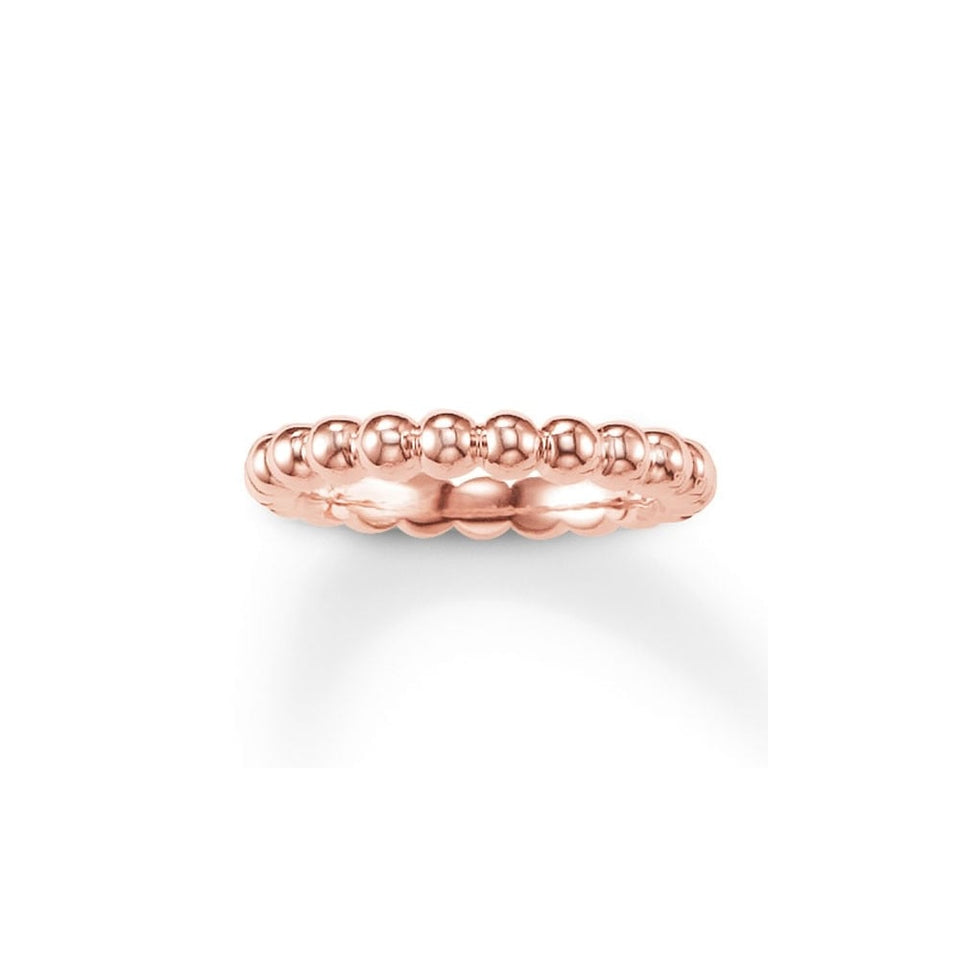 Thomas Sabo Rose Gold Plated Bobble Ring