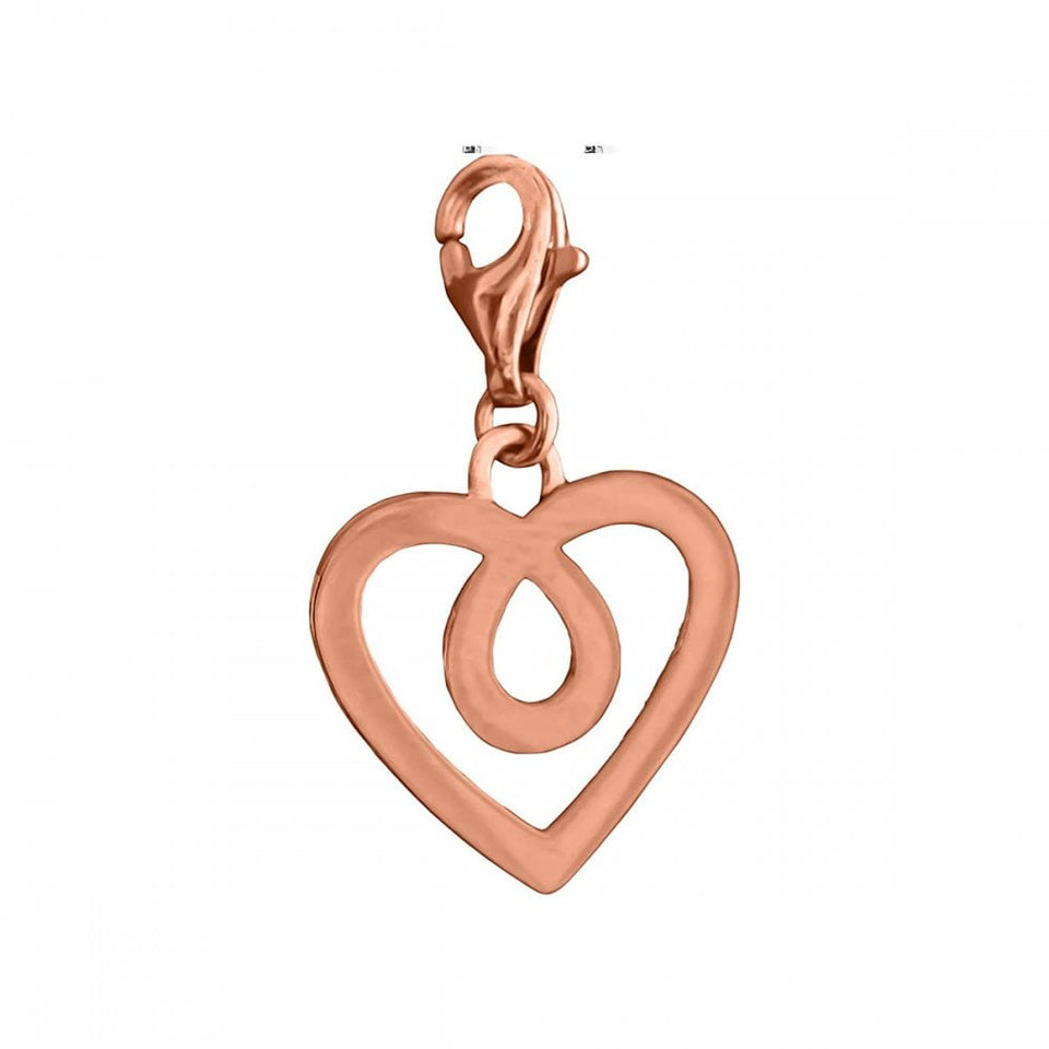 Thomas Sabo Rose Gold Plated Infinity Heart Charm