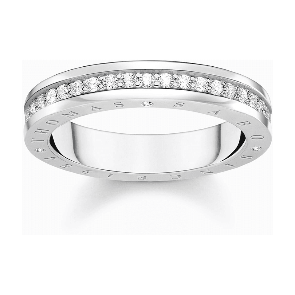 Thomas Sabo Silver Stone Set Ring