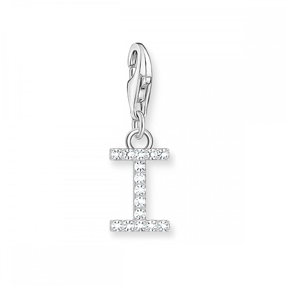 Thomas Sabo Stone Set Letter 'J' Charm