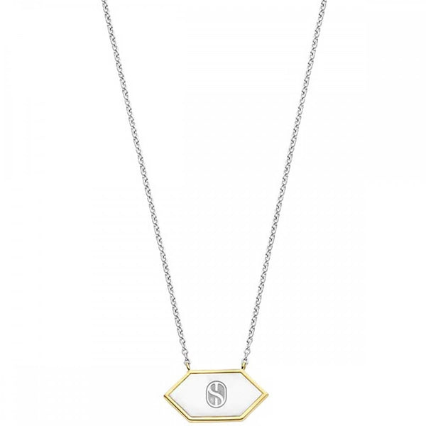 Ti Sento Ladies Gold Plated Mother Of Pearl Necklace
