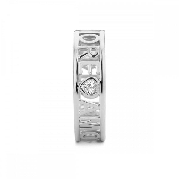 Ti Sento Ladies Solitaire Stone Set 