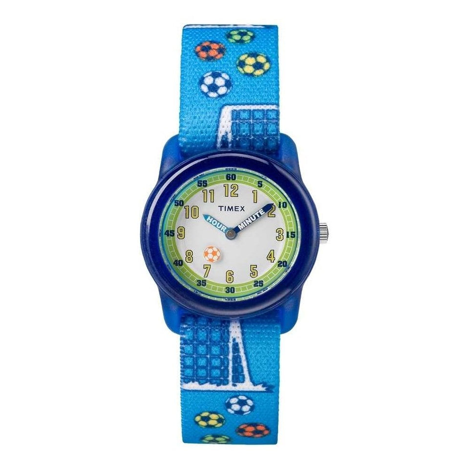 Timex Children's 29mm Cream Dial Canvas Strap Watch