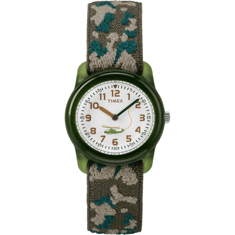 Timex Children's Cream Dial 29mm Canvas Strap Watch