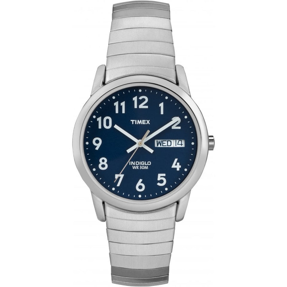 Timex Gents Easy Reader Indiglo Expander Watch