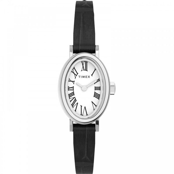 Timex Ladies Cavatina 19mm Black Strap Watch