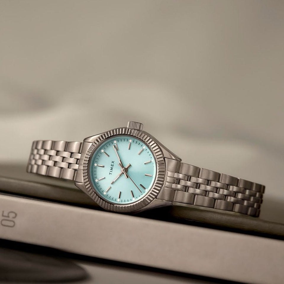 Timex Ladies Legacy Mini 25mm Blue Dial Watch